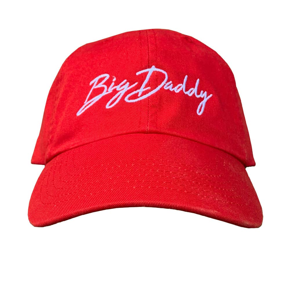 Big Daddy Signature Dad Hat (Red) | Big 