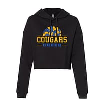 Cranford High School Cheer Cropped Hoodie