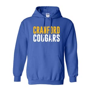 Cranford Cougars Stacked Hoodie