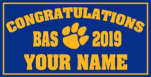 Project Graduation 2019 Bloomingdale Ave Elementary School Lawn Sign