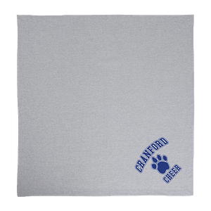 Cranford PAL Cheer Sweatshirt Blanket