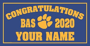 Project Graduation 2020 Bloomingdale Ave Elementary School Lawn Sign