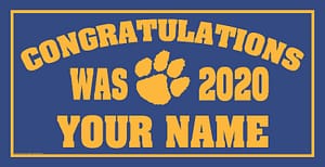 Project Graduation 2020 Walnut Ave Elementary School Lawn Sign