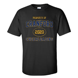 Cranford HS Cheer Short Sleeve Tee