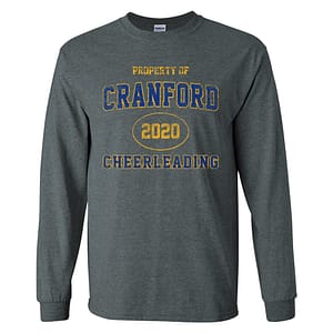 Cranford HS Cheer Long Sleeve Tee