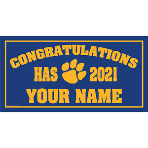 Hillside Ave School Lawn Sign