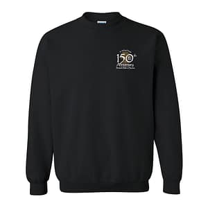 St. Michael Church Cranford Black Crewneck Sweatshirt
