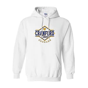 Cranford High School Cheer Pullover Hoodie