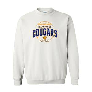 Cranford H.S. Softball Crewneck Sweatshirt