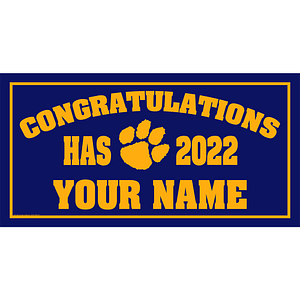 Hillside Ave School Lawn Sign