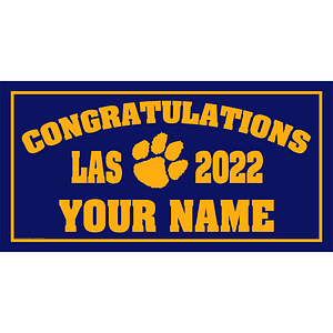 Livingston Ave School Lawn Sign