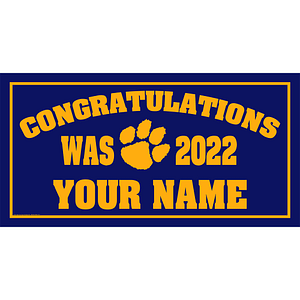 Walnut Ave School Lawn Sign