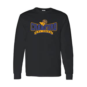 Cranford PAL Cheer Long Sleeve Tee