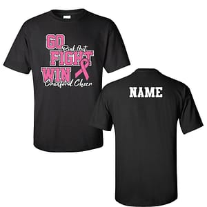 CHS Cheer Pink Out Short Sleeve Tee SENIOR WITH NAME