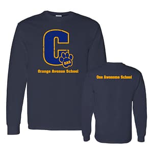 Orange Ave. School Long Sleeve Tee