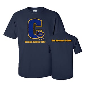 Orange Ave. School Short Sleeve Tee