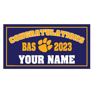 Bloomingdale Ave. School Graduate Lawn Sign