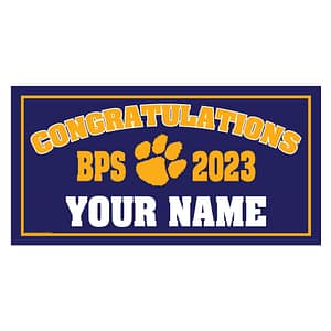 Brookside Place School Graduate Lawn Sign