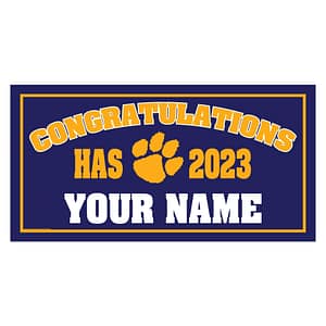 Hillside Ave. School Graduate Lawn Sign