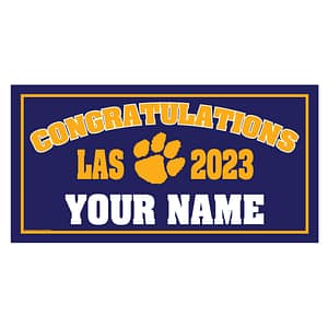 Livingston Ave. School Graduate Lawn Sign