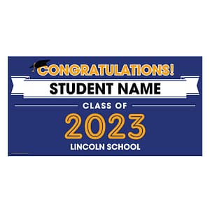 Lincoln (High School)  Graduate Lawn Sign
