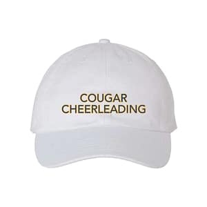 Cranford High School Cheer Embroidered Dad Hat