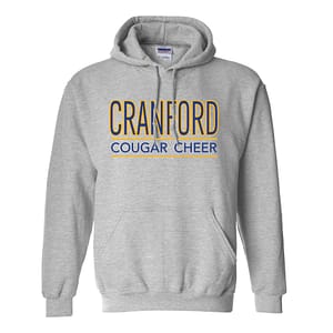 Cranford High School Cheer Pullover Hoodie