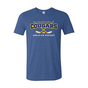CHS Girls Hockey Short Sleeve Tee – Heather Royal