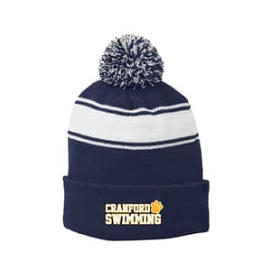 CHS Swimming Embroidered Knit Hat