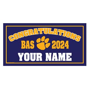 Bloomingdale Ave. School Graduate Lawn Sign