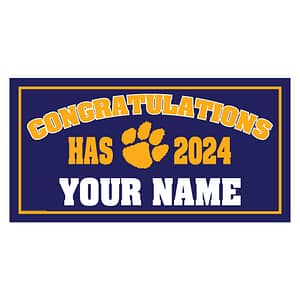 Hillside Ave. School Graduate Lawn Sign