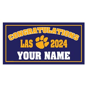 Livingston Ave. School Graduate Lawn Sign