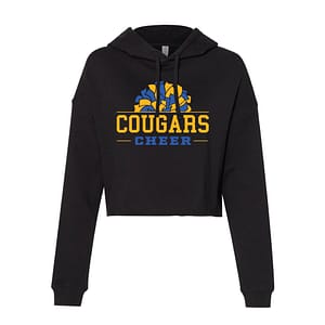 Cranford High School Cheer Cropped Hoodie