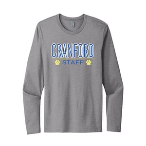 Hillside Ave School Staff Long Sleeve Tee – Grey
