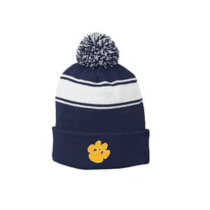 Orange Ave School Embroidered Pom Hat
