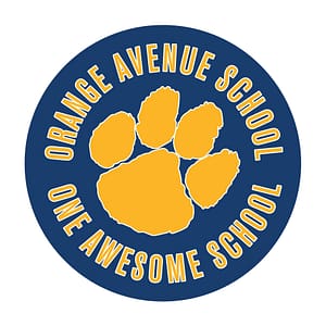 Orange Ave School Car Magnet