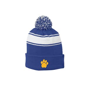 Hillside Ave. School Embroidered Pom Hat