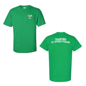 Cranford St. Pat’s Day Parade Flags Short Sleeve Tee