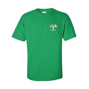 Cranford St. Pat’s Day Flags Short Sleeve Tee -Left Chest Only