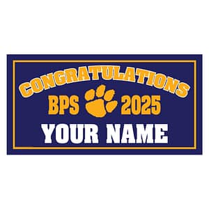 Brookside Place School Graduate Lawn Sign