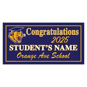 Orange Ave. (8th Grade) Graduate Lawn Sign