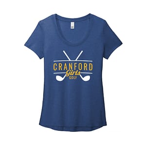 CHS Girls Ladies Golf Short Sleeve Tee