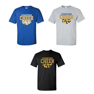 CHS Cheerleading Camp 2025 Shirt Trio