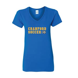 CHS Boys Soccer Ladies Fit V-Neck Shirt