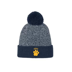Hillside Ave School Knit Pom Beanie
