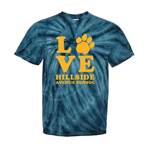 Hillside Ave School Tie Dye Tee
