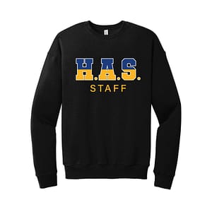 HAS – HAS Staff Crewneck Sweatshirt – Black
