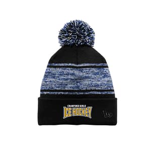 CHS Girls Ice Hockey Knit Pom Hat