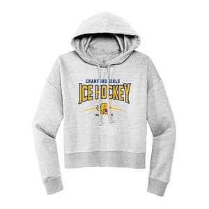 CHS Girls Ice Hockey Ladies Crop Hoodie