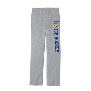 CHS Girls Ice Hockey Open Botton Sweatpants – Grey